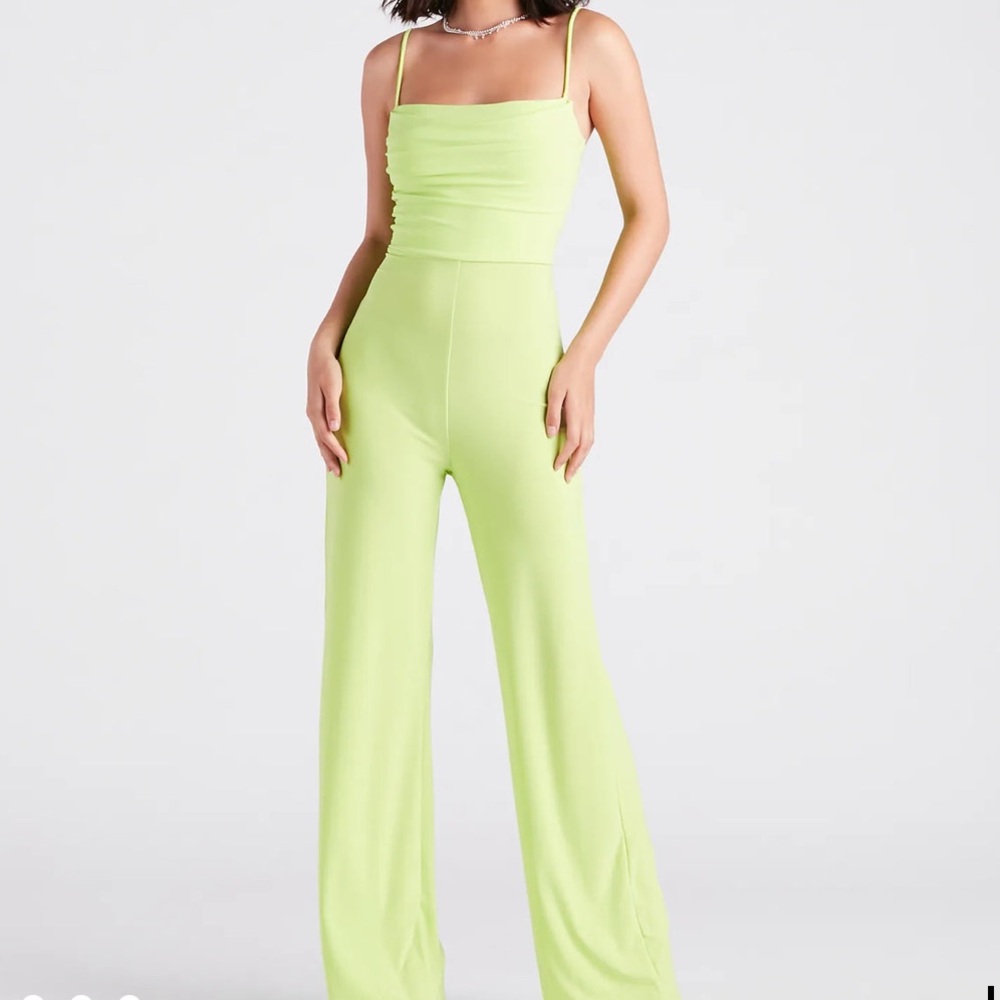 Windsor Lime Green Jumpsuit